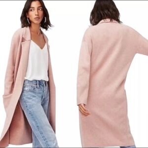 New J.Crew Ella sweater medium cardigan long jacket coat Anthropologie $198.00